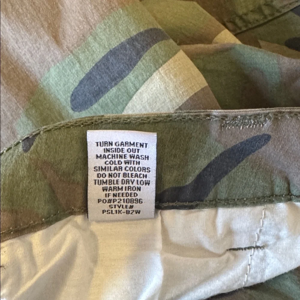 Almost Famous Camouflage Pants size medium. Lower rise. - Picture 14 of 15